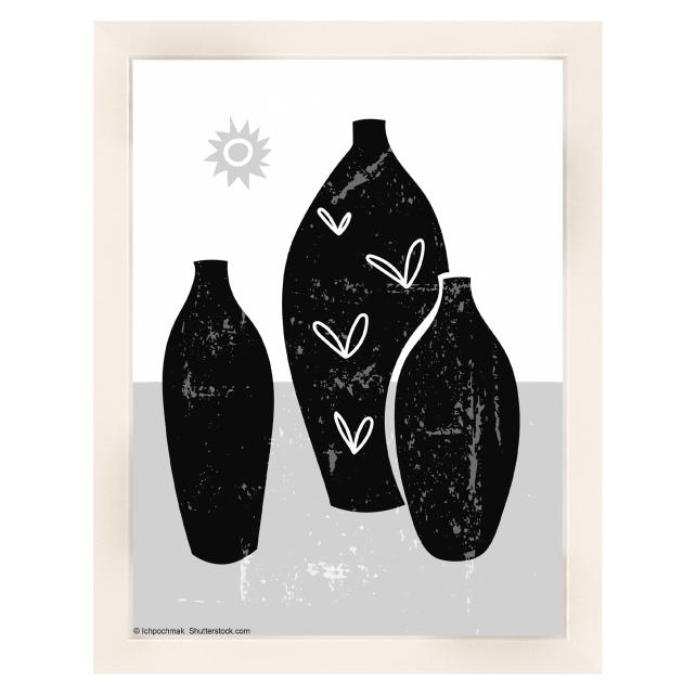 Rāmis Liv Balts 15x20 cm - Paspartu Balts 4x5 Inches