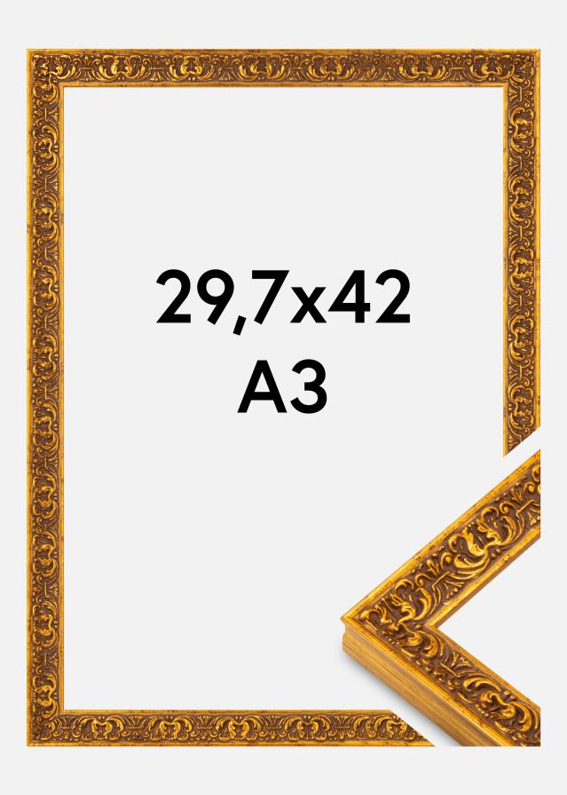 Rāmis Amber Akrylstikls Zelts 29,7x42 cm (A3)