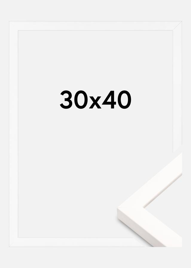Rāmis Brooke Akrila stikls Balta 30x40 cm