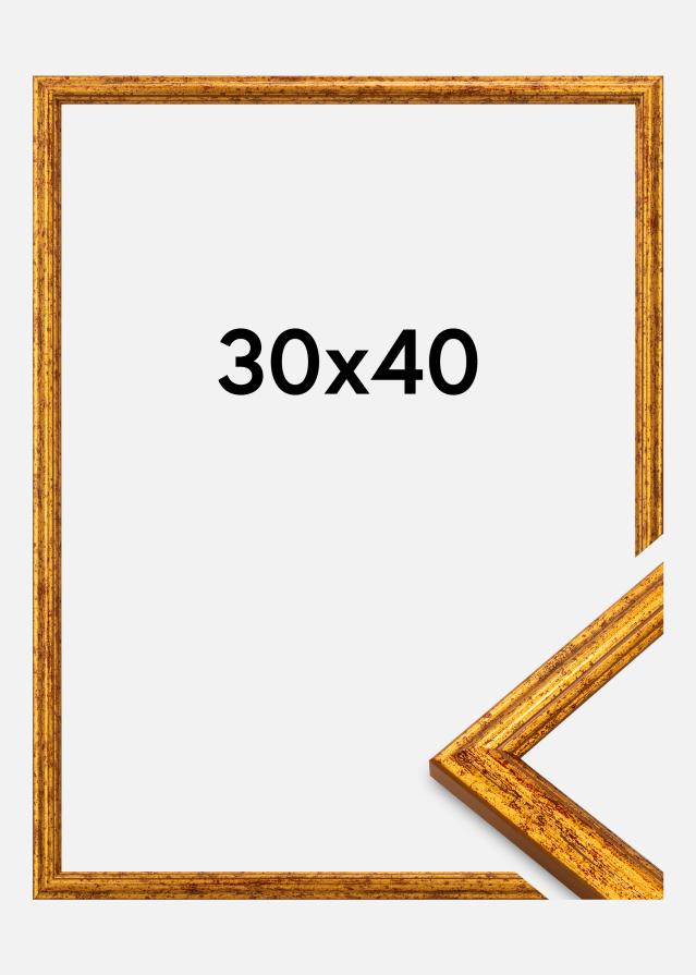 Rāmis Claudia Akrila stikls Zelts 30x40 cm