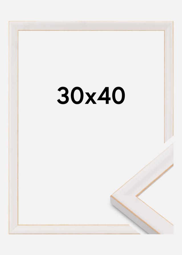 Rāmis Marie Claire Akrila stikls Balts 30x40 cm