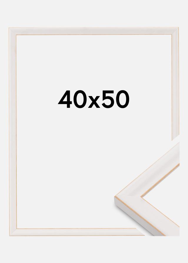 Rāmis Marie Claire Akrila stikls Balts 40x50 cm