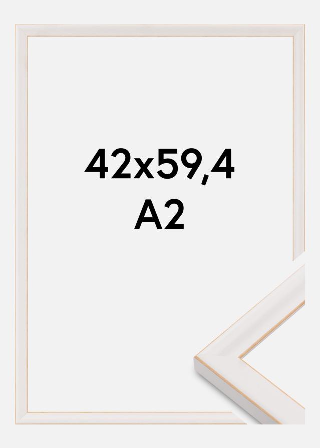 Rāmis Marie Claire Akrila Stikls Balts 42x59,4 cm (A2)