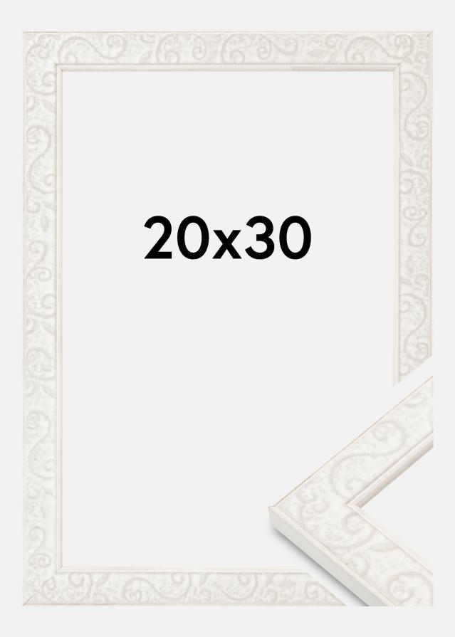 Rāmis Milton Akrīls Stikls Balts 20x30 cm