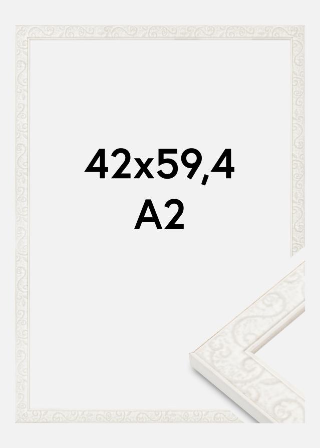 Rāmis Milton Akrliglass Balts 42x59,4 cm (A2)