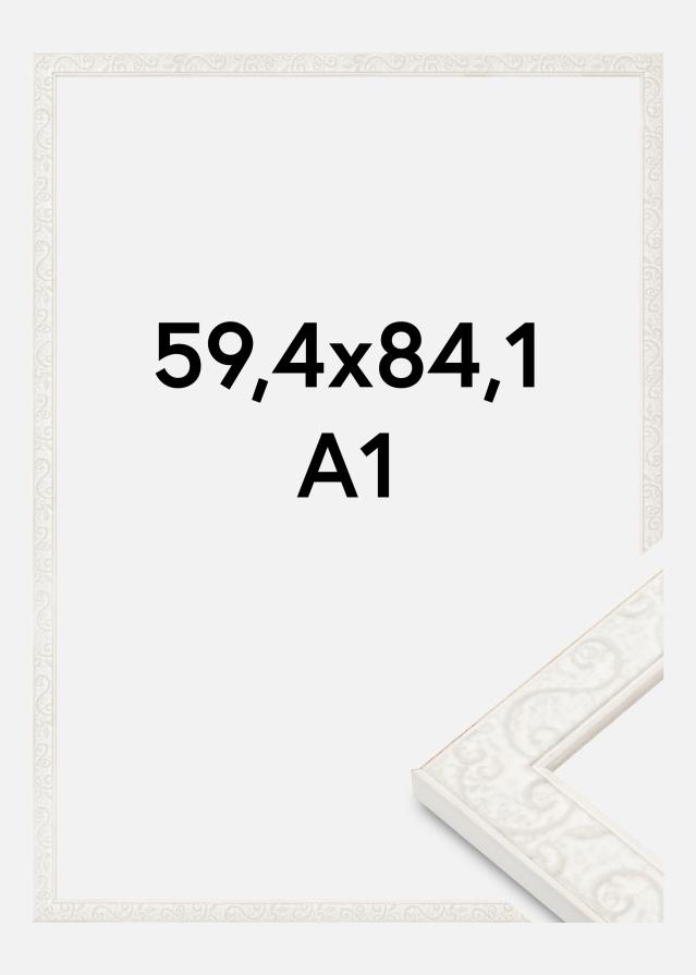 Rāmis Milton Akrīla Stikls Balts 59,4x84,1 cm (A1)