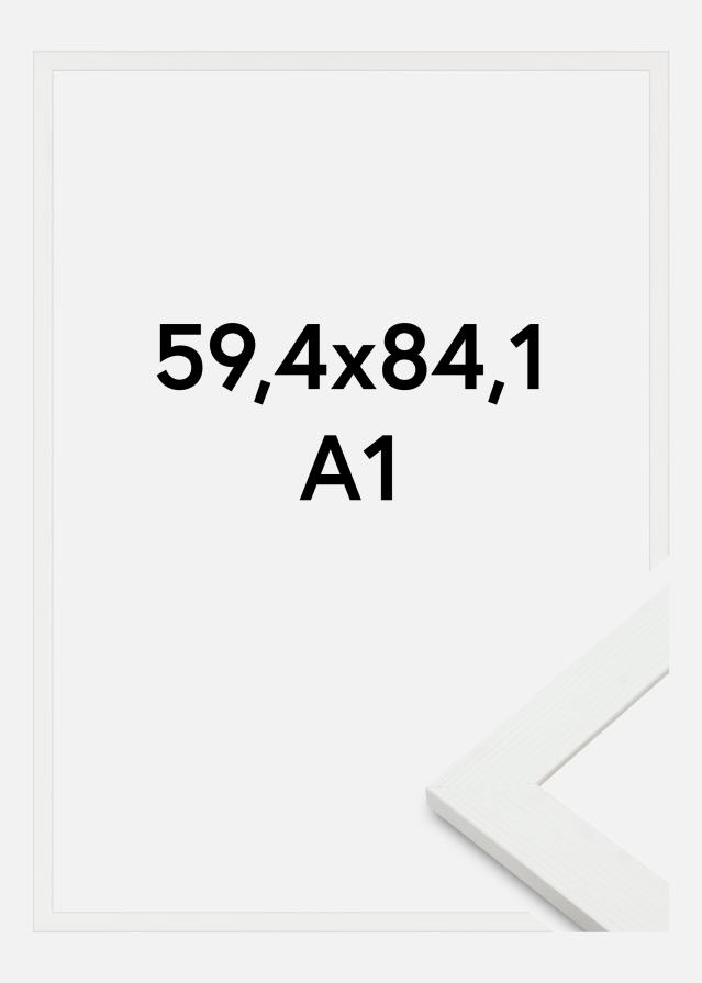 Rāmis Sandra Akrila Stikls Balts 59,4x84,1 cm (A1)