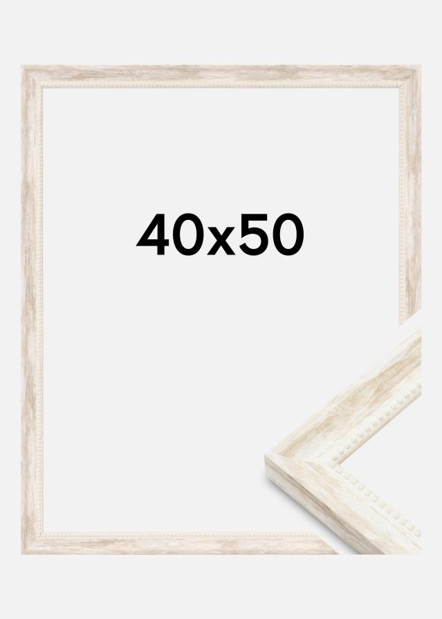 Rāmis Soledad Akrila stikls Balts 40x50 cm