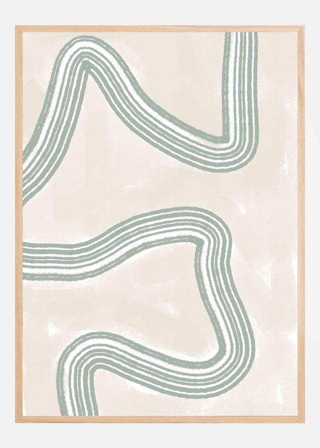 Abstracto Twist Plakāts