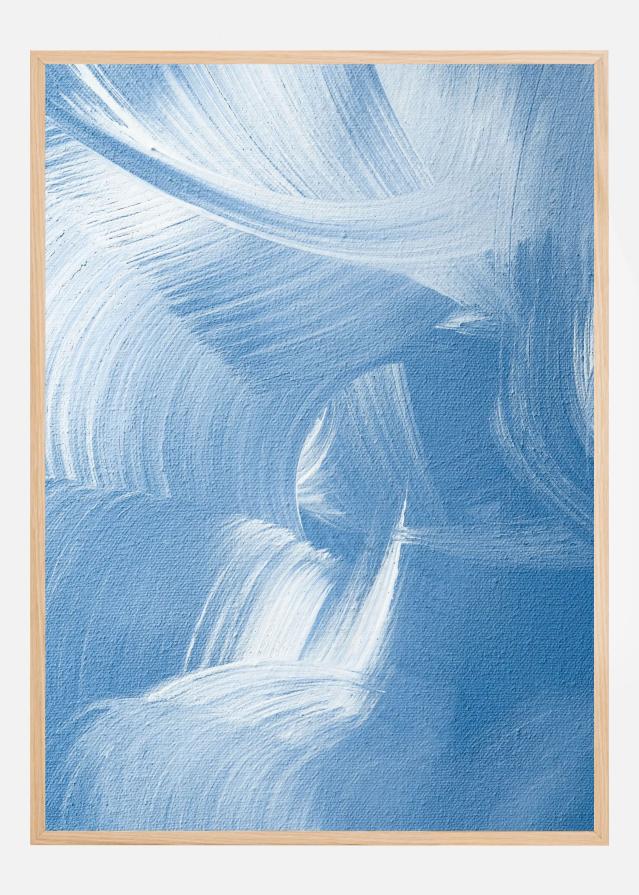 Acrylic Waves No 1 Plakāts