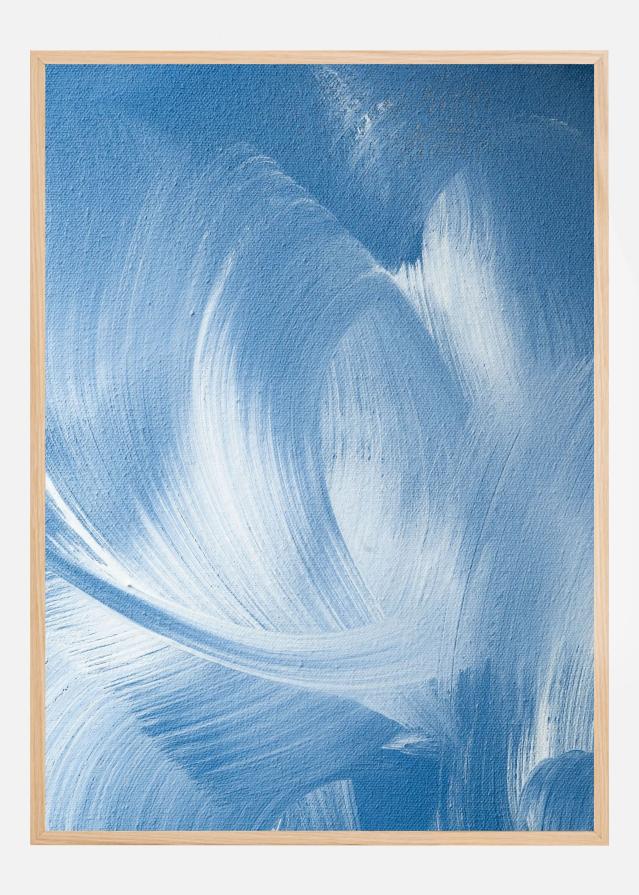 Acrylic Waves No 2 Plakāts