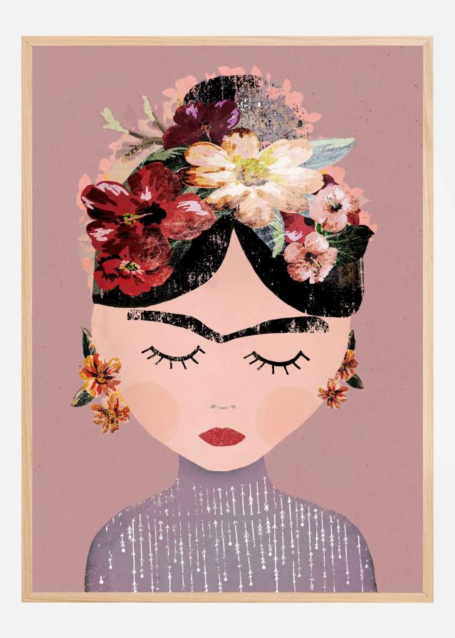 Frida (Pastel Version) Plakāts