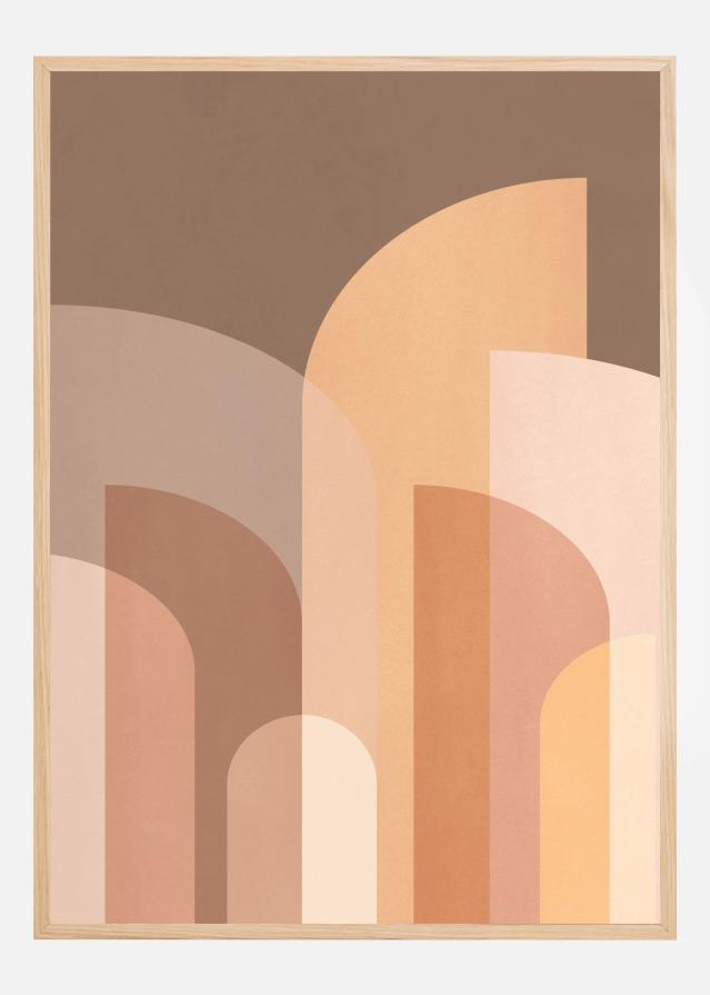 Retro Geometric II Plakāts