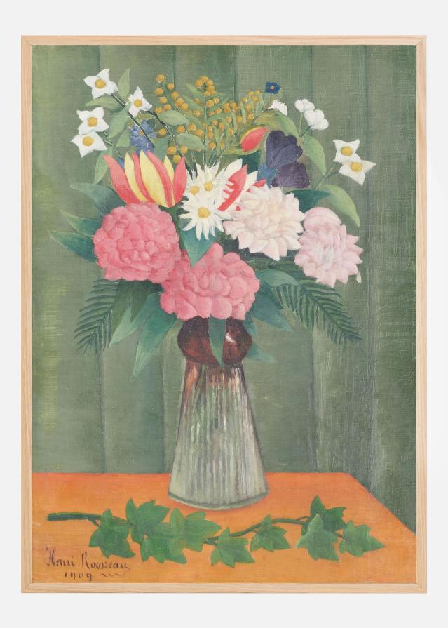 Flowers In a Vase Plakāts