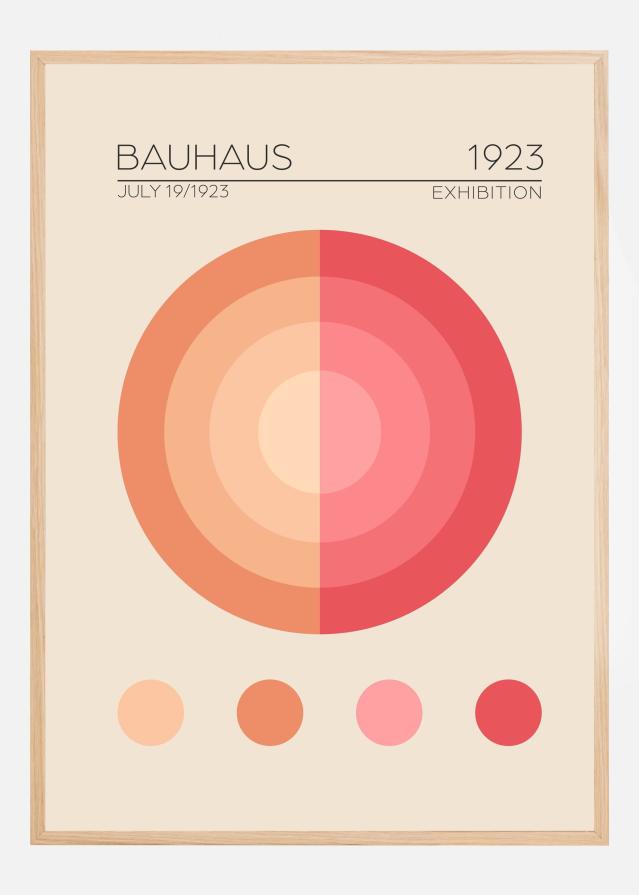 Bauhaus Pembe Daire Plakāts