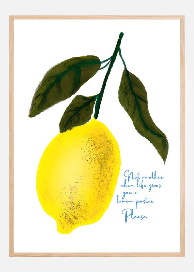 Not Antoher Lemon Plakāts