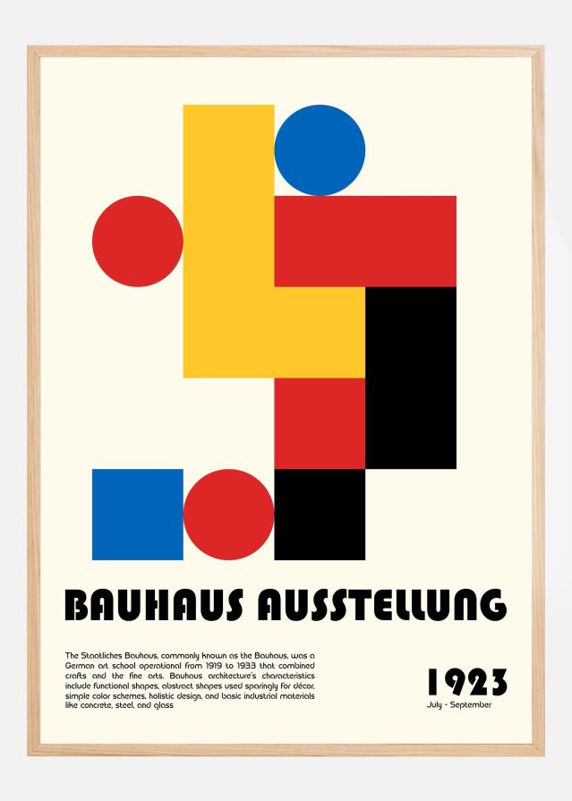 Bauhaus Ausstellung Plakāts