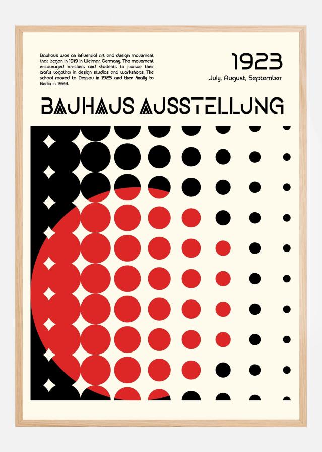 Bauhaus Ausstellung Plakāts