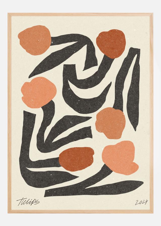 Modern Flower 03 Plakāts