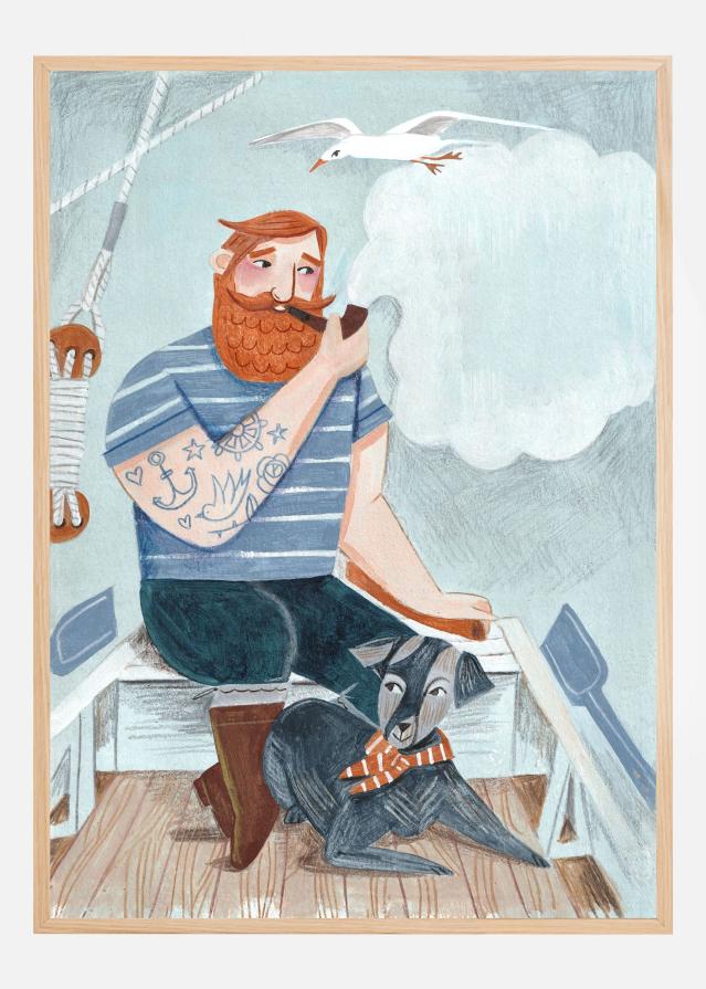 Skipper and Dog Plakāts