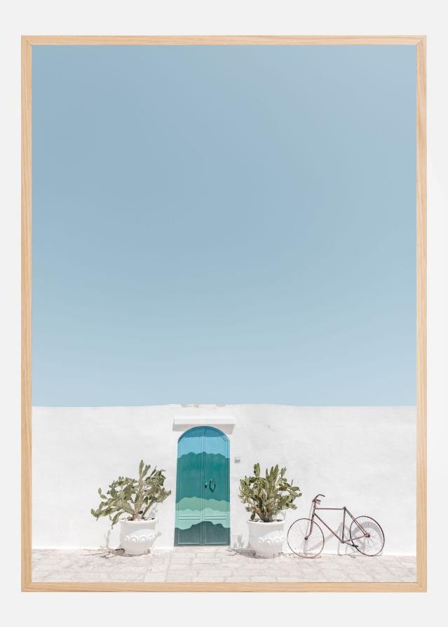 Ostuni blue door Plakāts