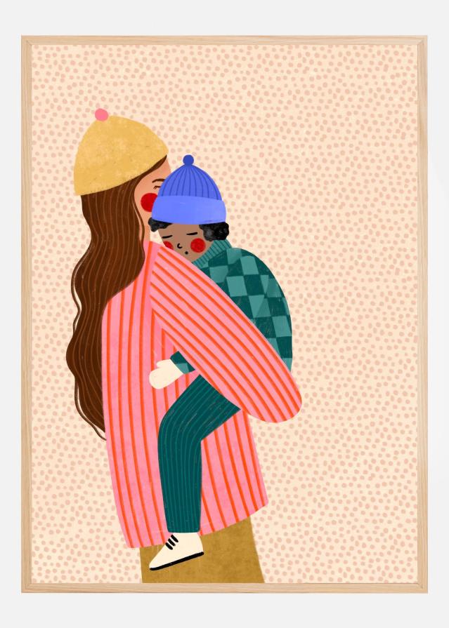 Mum and Boy Plakāts