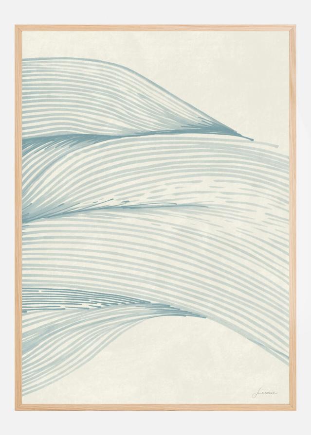 Ocean in lines 01 Plakāts