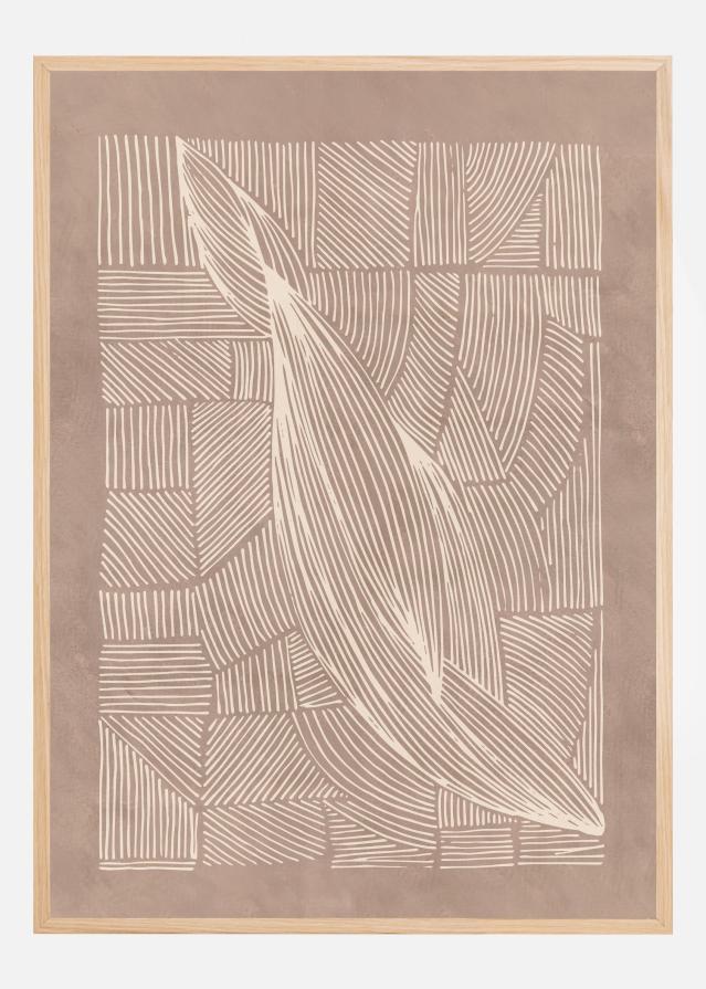 Abstract Irregular Lines Plakāts