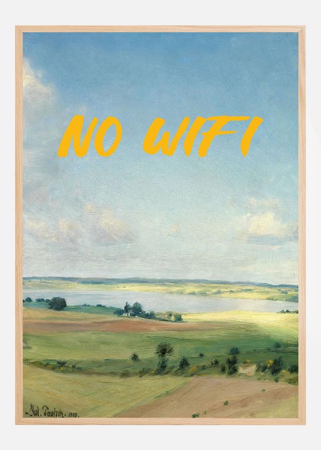 No Wifi Plakāts