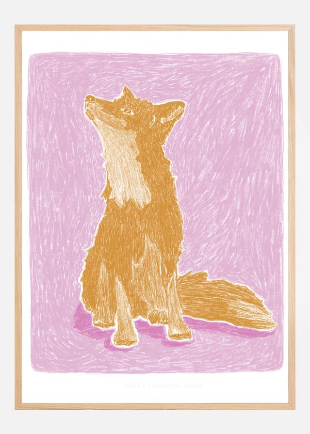 Pandc Littlefox Copy Plakāts