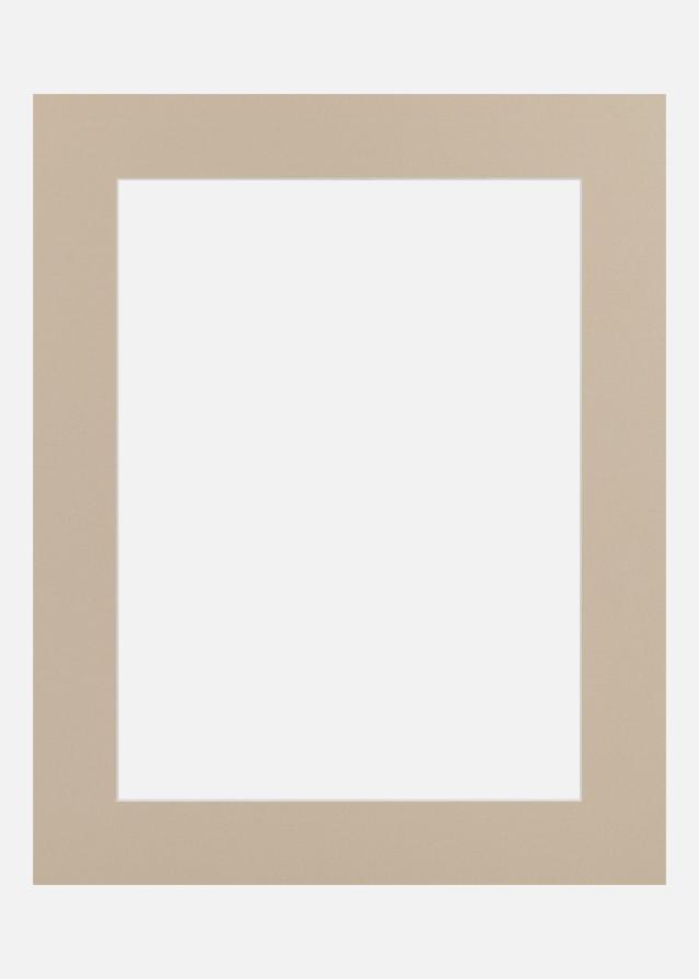 Paspartū Fossil (Balts Kodols) 40x50 cm (28,7x41 - A3)