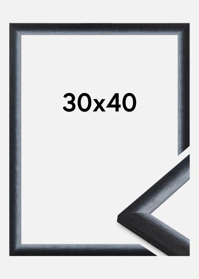 Rāmis Cornwall Akrila stikls Melns 30x40 cm