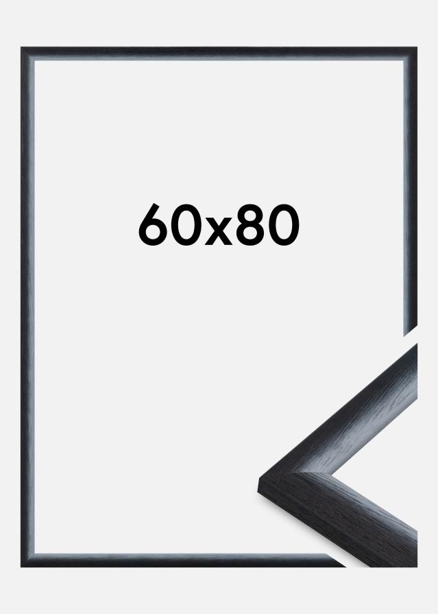 Rāmis Cornwall Akrila stikls Melns 60x80 cm