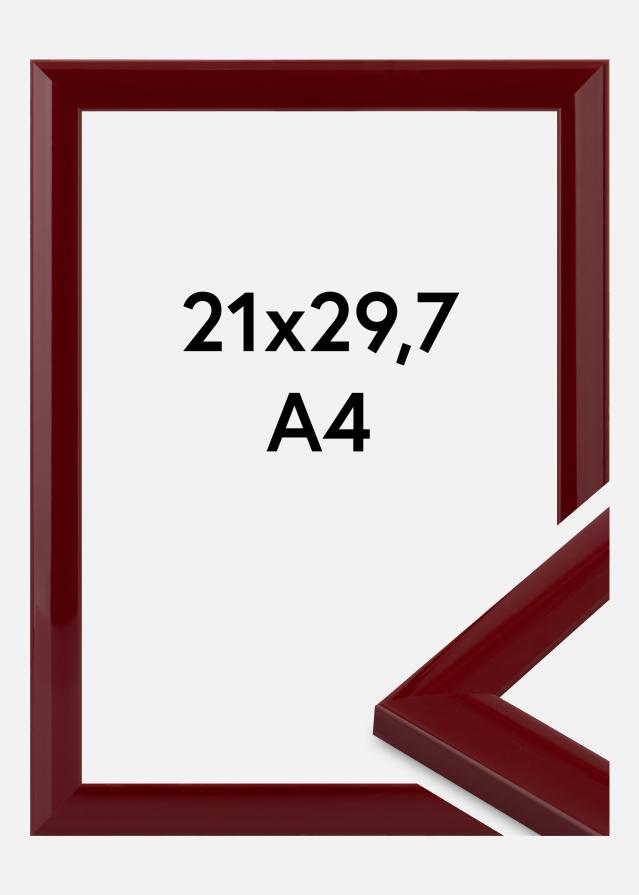 Rāmis Dorset Akrila stikls Tumši sarkans 21x29.7 cm (A4)