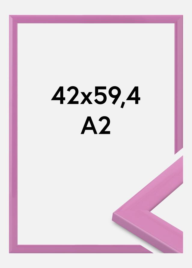 Rāmis Dorset Akrila stikls Rozā 42x59.4 cm (A2)