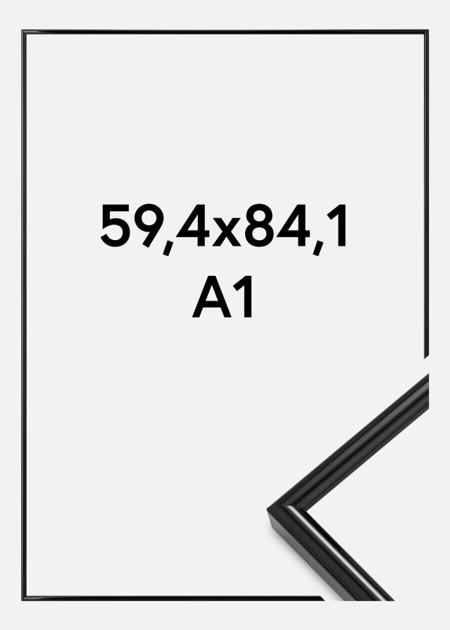 Rāmis Galeria Akrila stikls Melns 59,4x84,1 cm (A1)