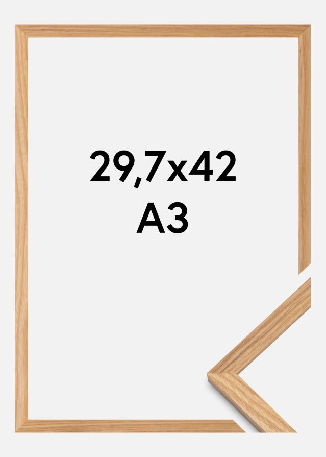 Rāmis Masīvkoka ozols Akrila stikls 29,7x42 cm (A3)