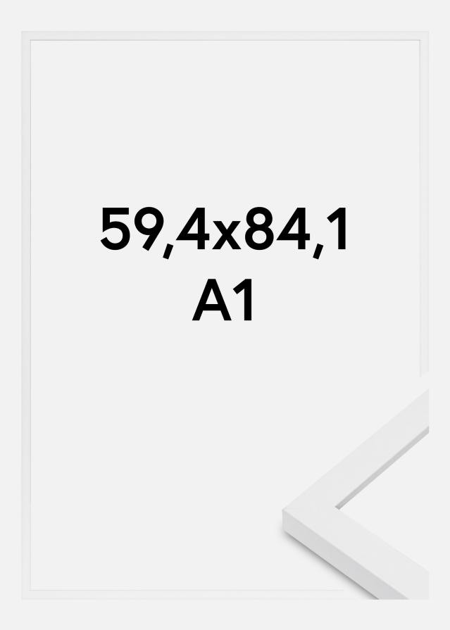 Rāmis Moderns Akrila stikls Balts 59.4x84,1 cm (A1)