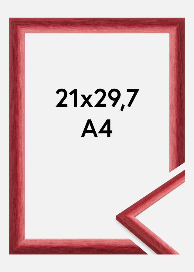 Rāmis Cornwall Akrila stikls Tumši sarkans 21x29.7 cm (A4)
