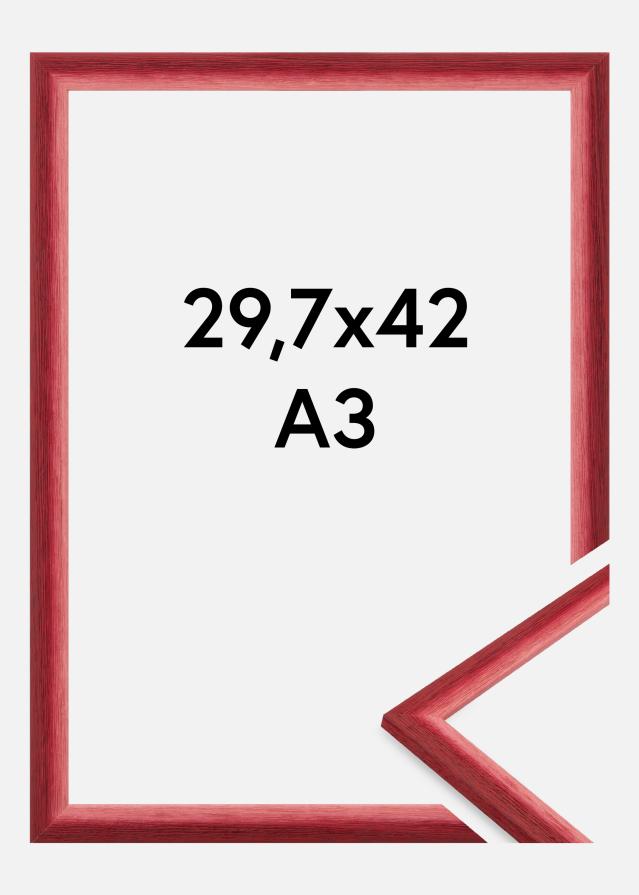 Rāmis Cornwall Akrila stikls Tumši sarkans 29.7x42 cm (A3)