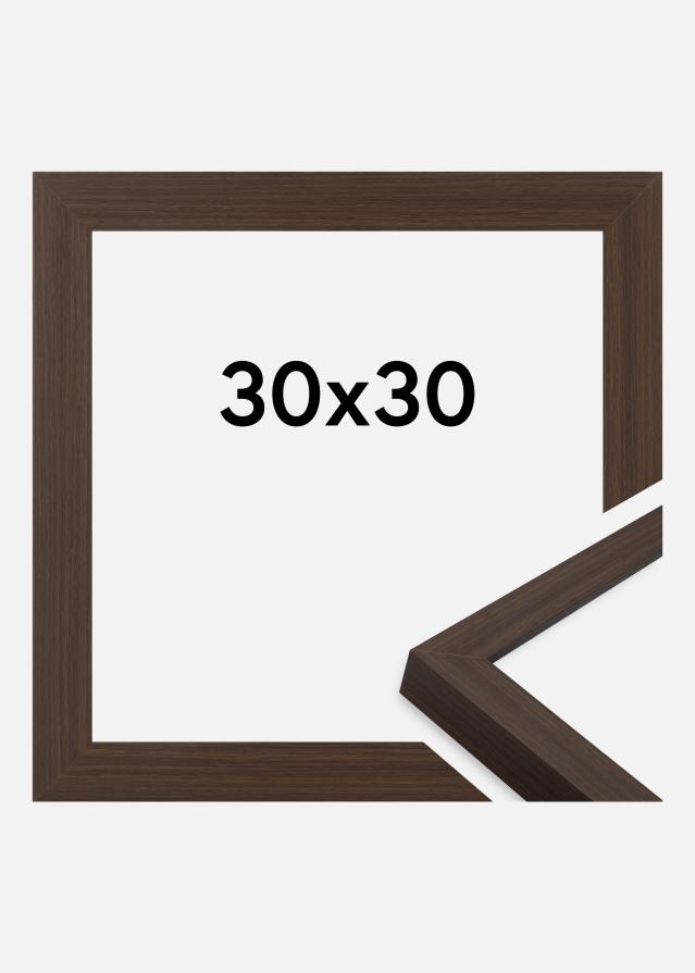 Rāmis Wells Akrila stikls Brūns 30x30 cm
