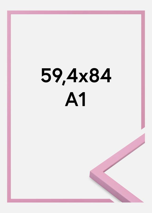 Rāmis Kent Akrila stikls Rozā 59,4x84,1 cm (A1)