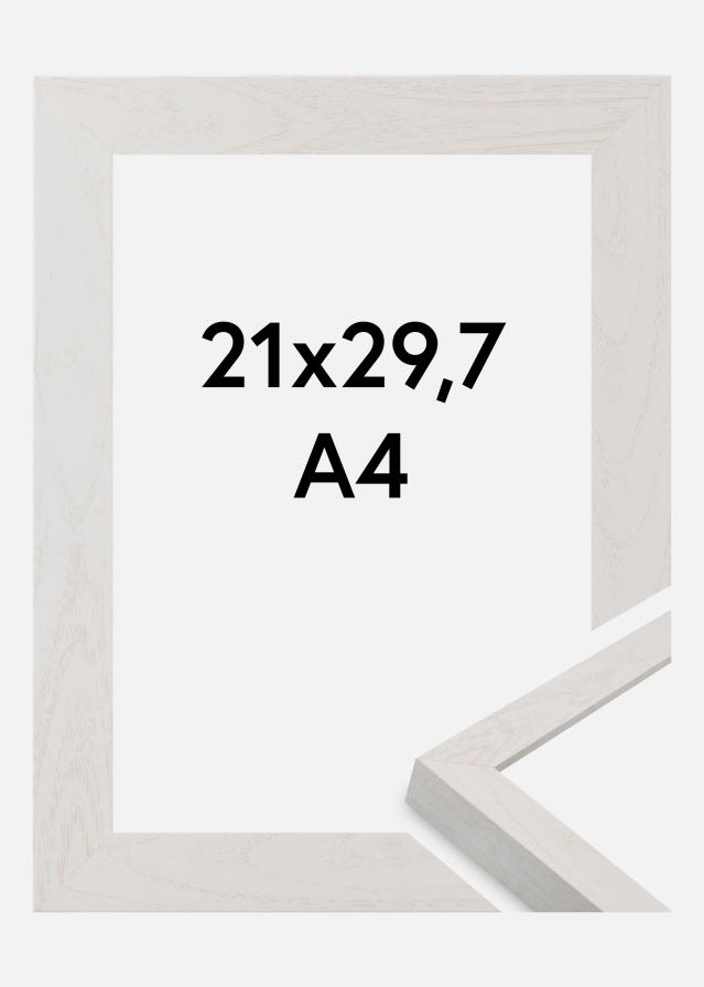 Rāmis Wells Akrila stikls Balts 21x29.7 cm (A4)