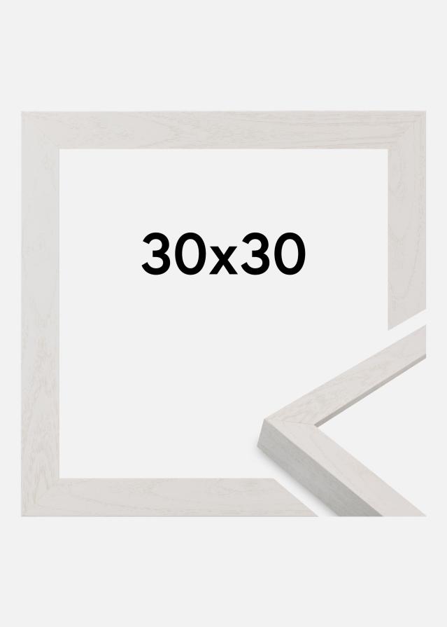 Rāmis Wells Akrila stikls Balts 30x30 cm