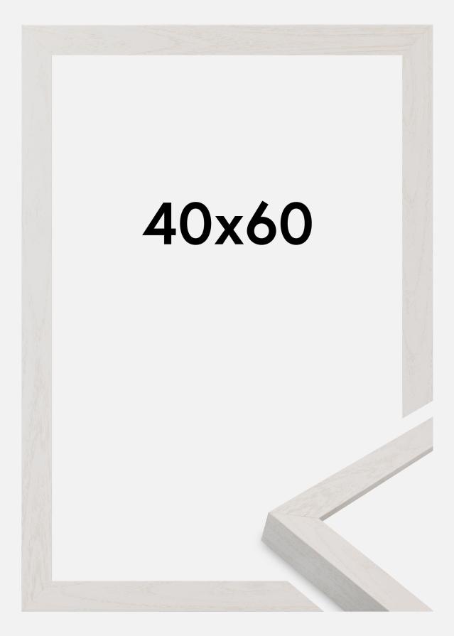 Rāmis Wells Akrila stikls Balts 40x60 cm