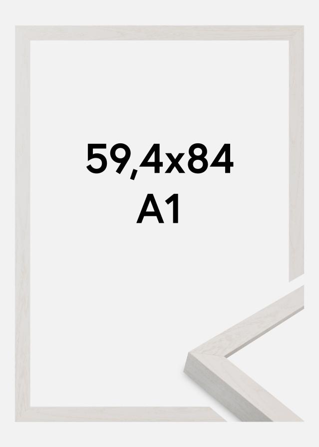 Rāmis Wells Akrila stikls Balts 59,4x84,1 cm (A1)