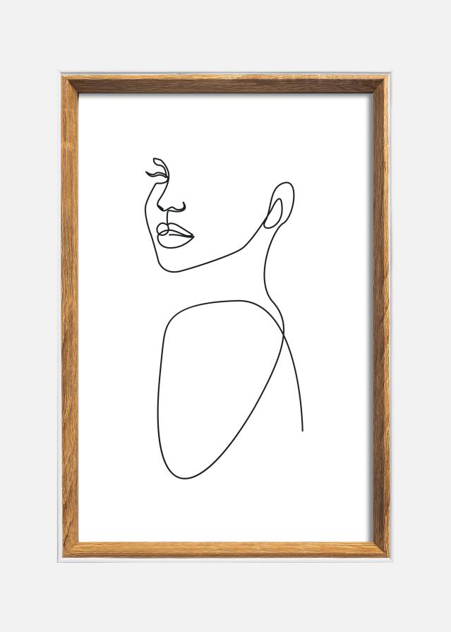 Rāmis Silhouette Valrieksts 20x30 cm