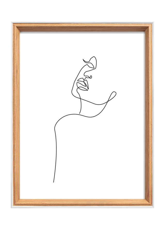 Rāmis Silhouette Ozols 18x24 cm