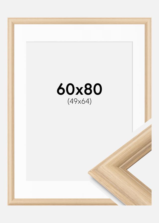 Rāmis Västkusten Ozols 60x80 cm - Paspartū Balts 50x65 cm