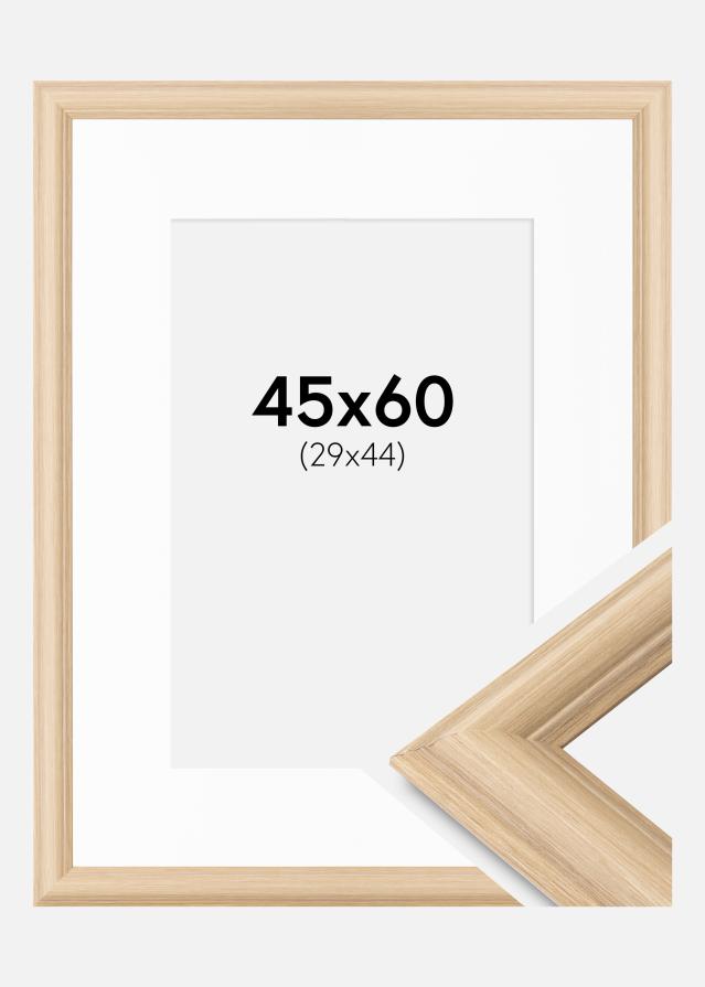 Rāmis Västkusten Ozols 45x60 cm - Paspartū Balts 30x45 cm